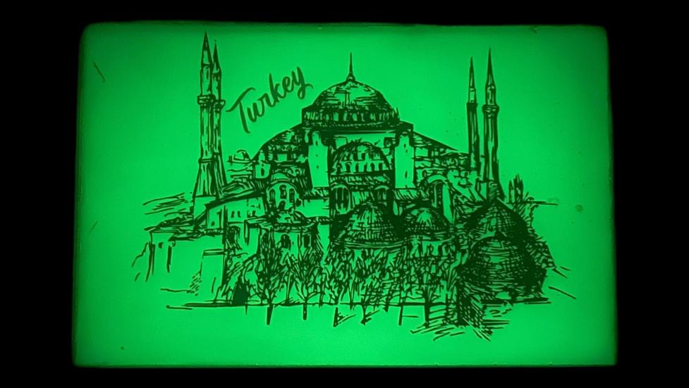 Ayasofya Fosforlu Parlayan Tablo